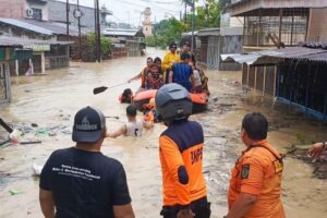 kota medan terendam banjir