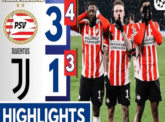 Hasil PSV Dengan Juventus