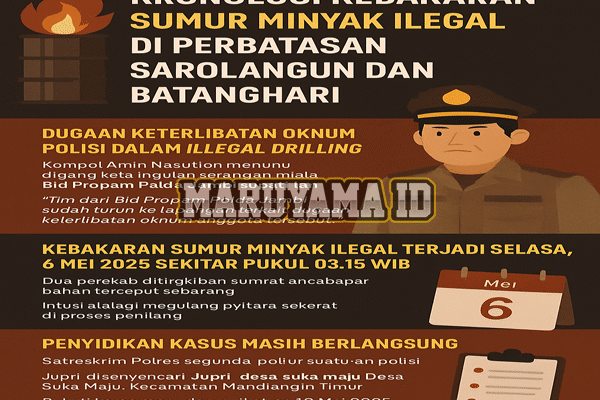 Polisi Terlibat Minyak Ilegal