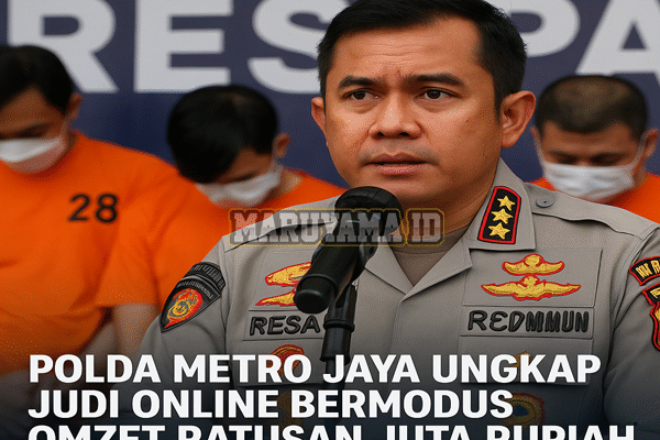 Kasus Judi Online Tangerang & Polda Metro Jaya Ungkap Pelaku Kasus Judi Online Tangerang