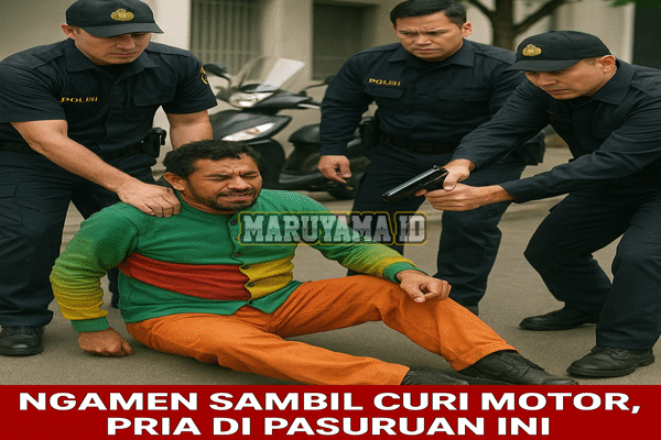 Ngamen Sambil Curi Motor, Pria Di Pasuruan Ini Ditembak Kakinya Ngamen Sambil Curi Motor