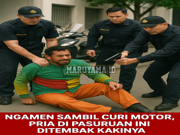 Ngamen Sambil Curi Motor