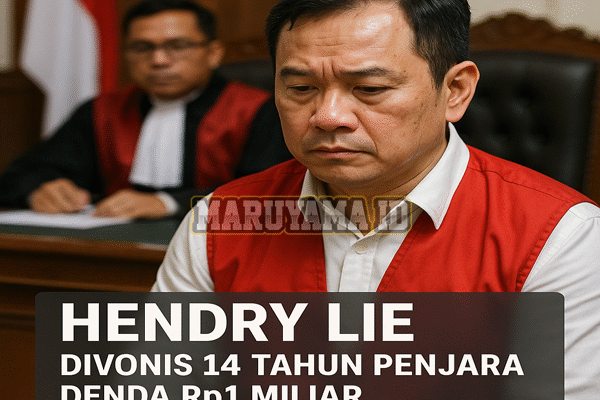 Kasus Timah Hendry Lie Vonis 14 Tahun Penjara Denda Rp1 Miliar Kasus Timah Hendry Lie